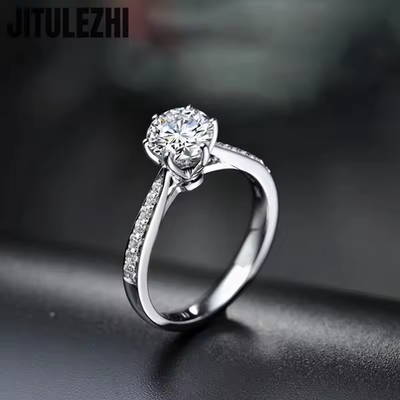 Bague Moissanite Diamant