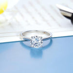 Bague Moissanite Diamant