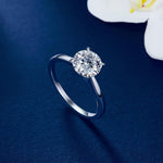 Bague Moissanite Diamant