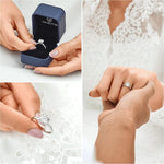 Bague Moissanite Diamant